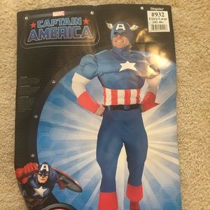 Men’s Captain America Halloween Costume